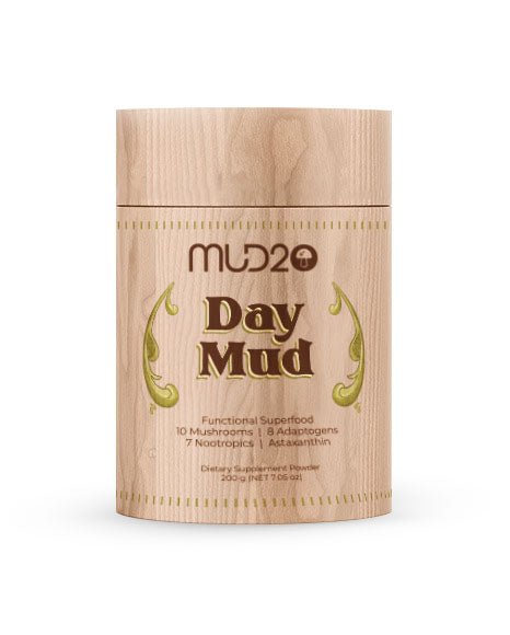 Day Mud Functional Superfood - Refillable Eco-Friendly Jar - 200 grams - Mud2o